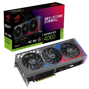 ASUS ASUS ROG STRIX GEFORCE RTX 4060 8GB GDDR6X OC GRAPHICS CARD